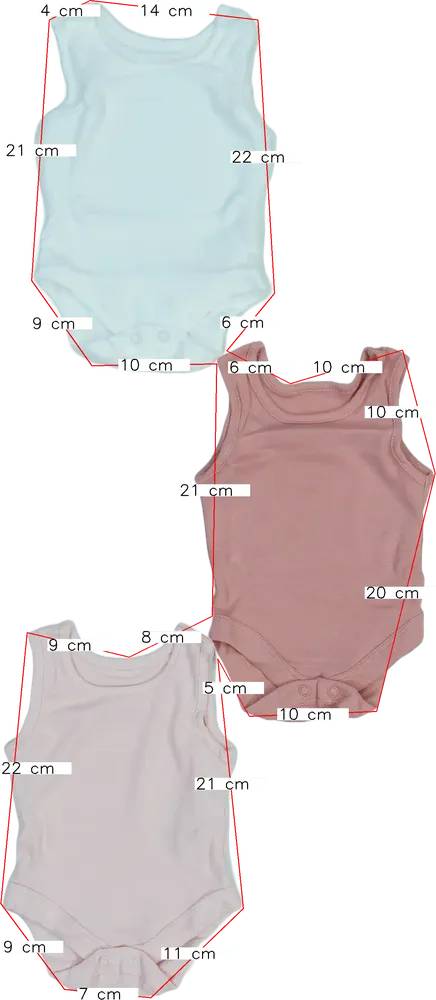 Többszínű George Csomag - Body EU 98 / UK 3 év / US 3T