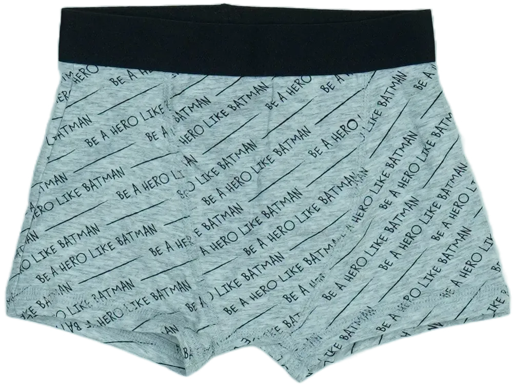 Szürke Batman Boxer EU 98 / UK 3 év / US 3T