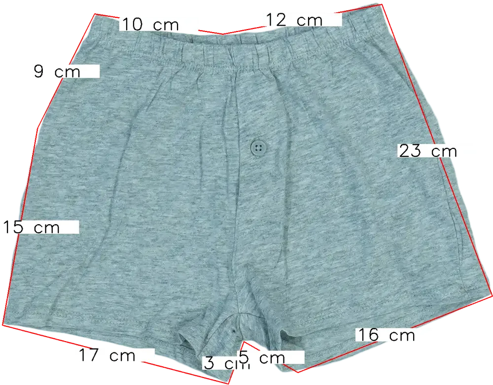 Szürke George Boxer EU 110 / UK 5 év / US 5 év/XS