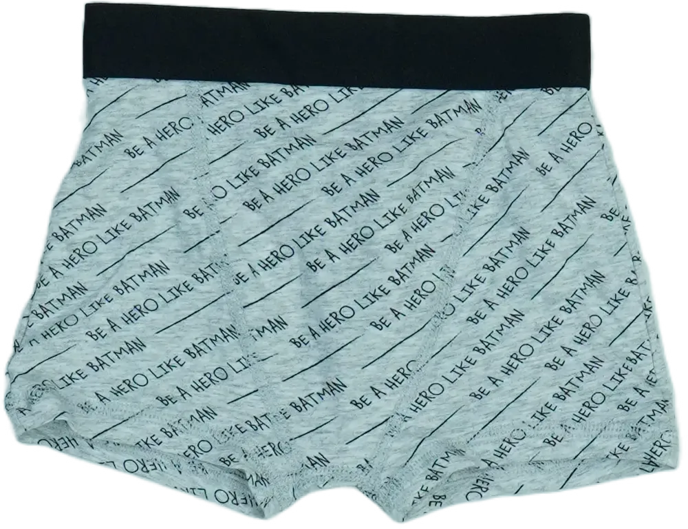 Szürke Batman Boxer EU 98 / UK 3 év / US 3T