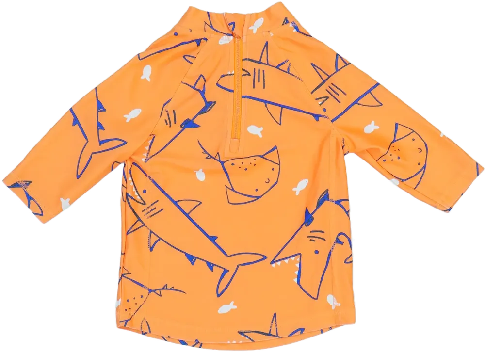 Sárga (narancs) George Napvédő felső EU 98 / UK 3 év / US 3T