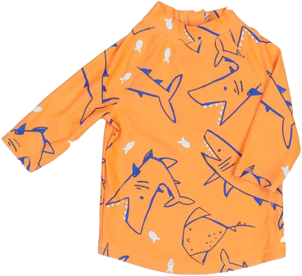 Sárga (narancs) George Napvédő felső EU 98 / UK 3 év / US 3T