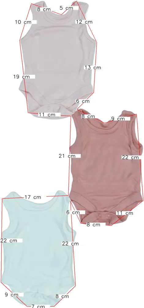 Többszínű George Csomag - Body EU 98 / UK 3 év / US 3T