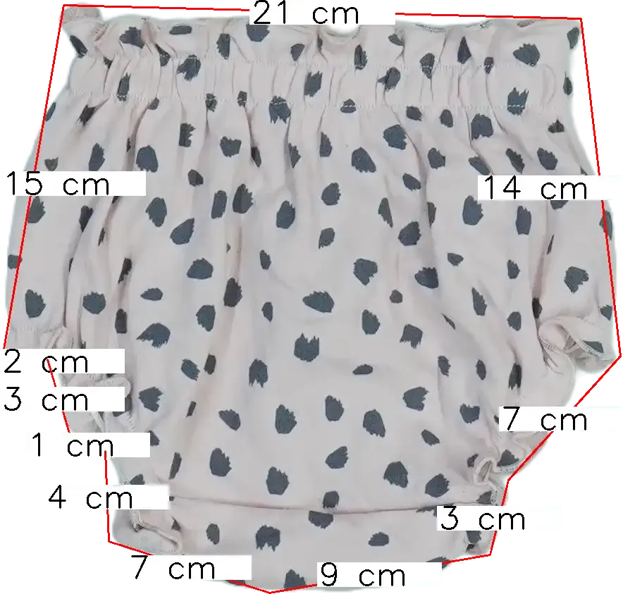Rózsaszín George Rövidnadrág EU 74 / UK 6-9 hónap / US 6-9 hónap