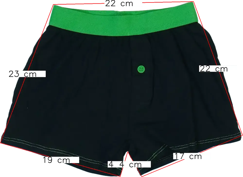 Fekete George Boxer EU 110 / UK 5 év / US 5 év/XS