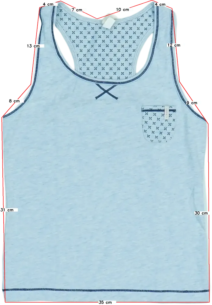 Kék Esprit Lányka / Női trikó EU 146 / UK 11 év / US 12 év/L