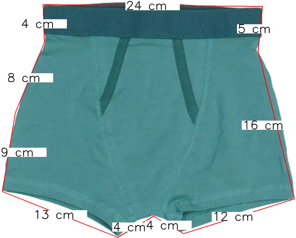 Zöld George Boxer EU 116 / UK 6 év / US 6 év/S