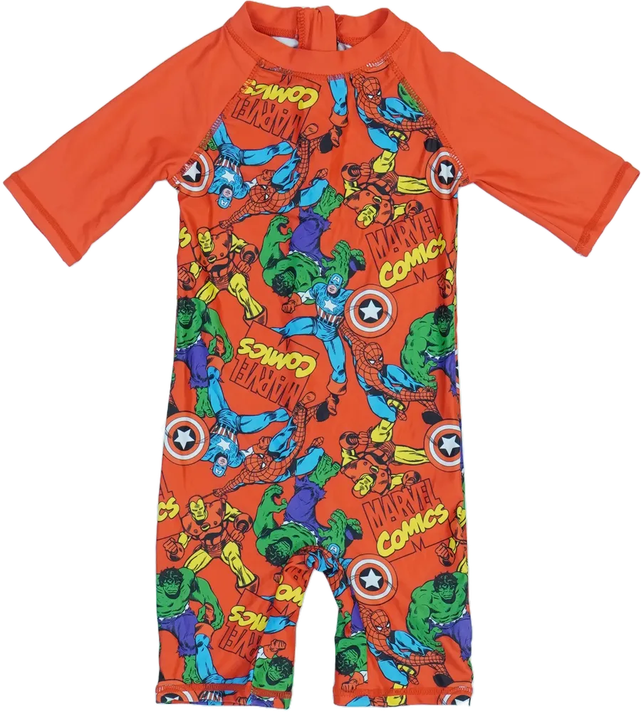 Piros Marvel Napvédő ruházat EU 92 / UK 2 év / US 2T