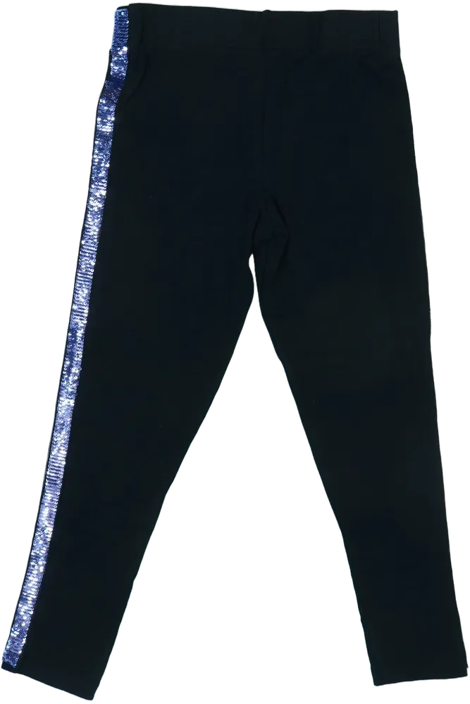 Fekete LOL Leggings EU 134 / UK 9 év / US 9 év/L