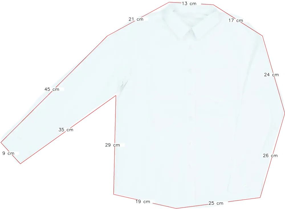 Fehér George Ing EU 152 / UK 12 év / US 12 év/L