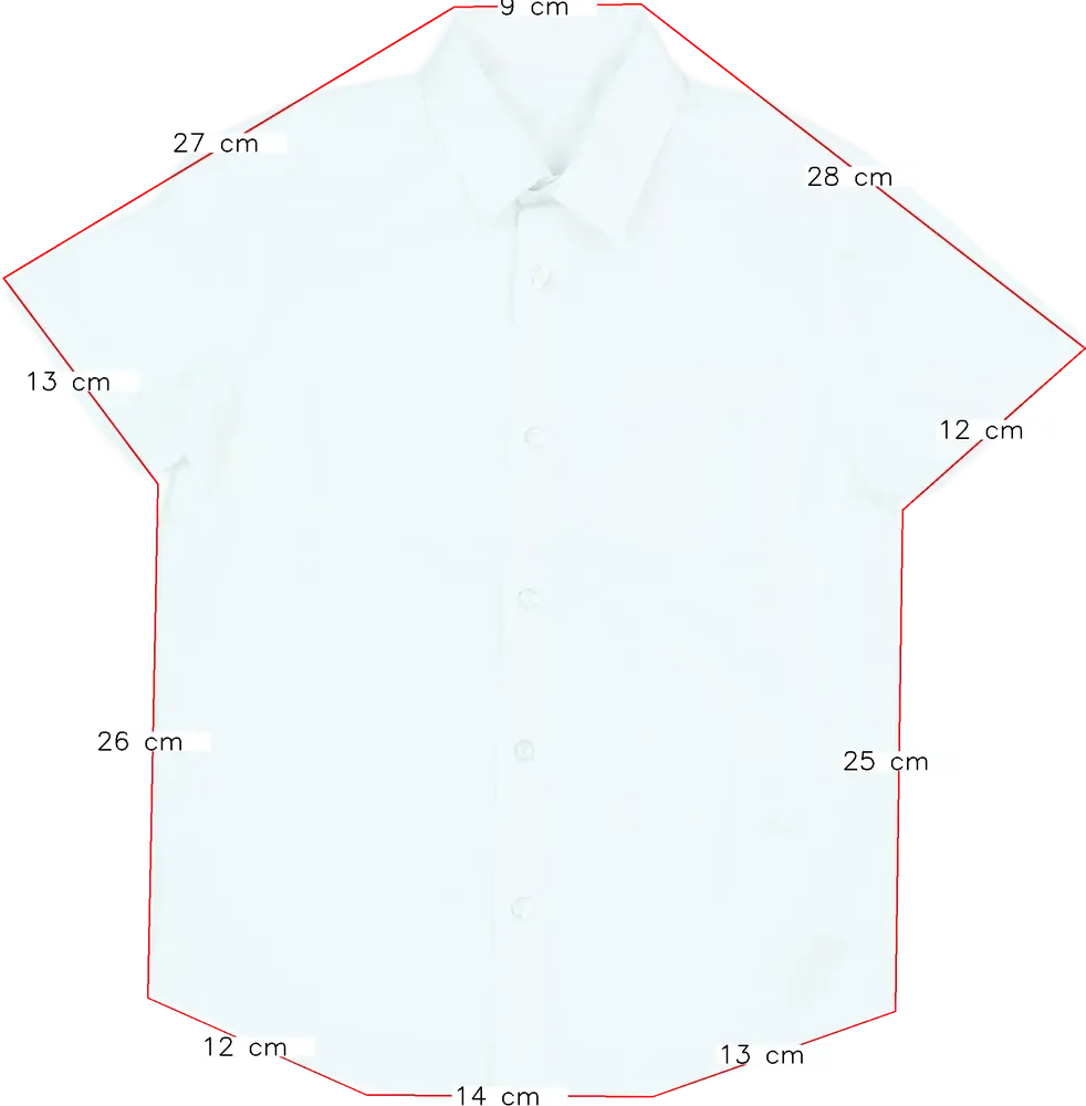 Fehér George Ing EU 116 / UK 6 év / US 6 év/S