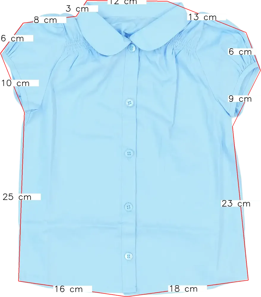 Kék George Blúz EU 116 / UK 6 év / US 6 év/S