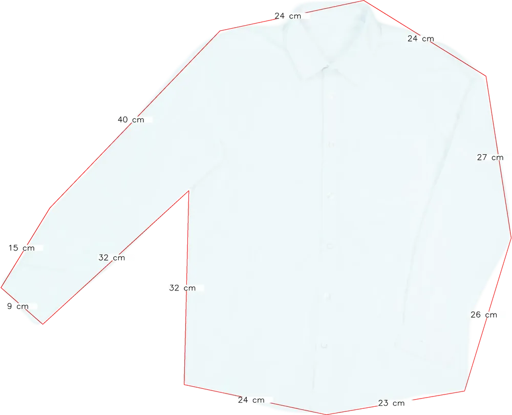 Fehér George Ing EU 152 / UK 12 év / US 12 év/L