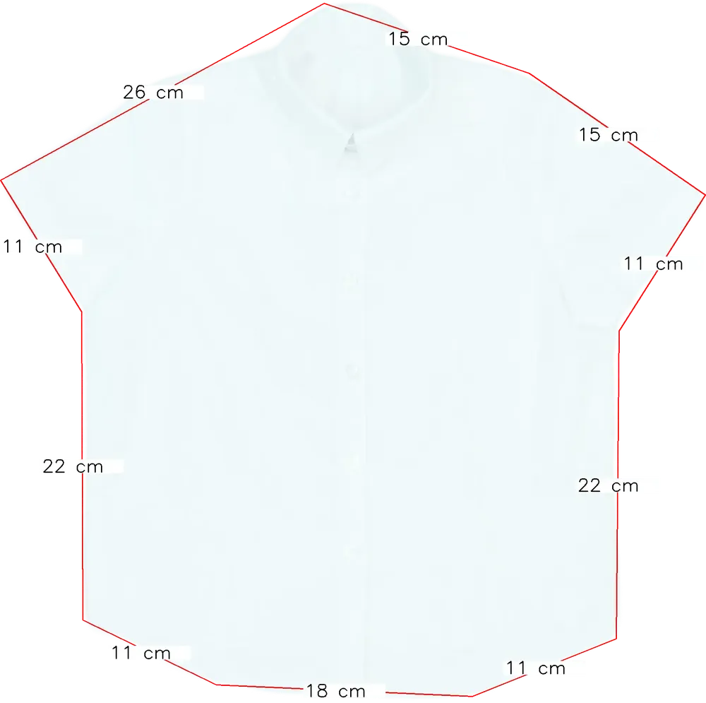 Fehér George Ing EU 110 / UK 5 év / US 5 év/XS