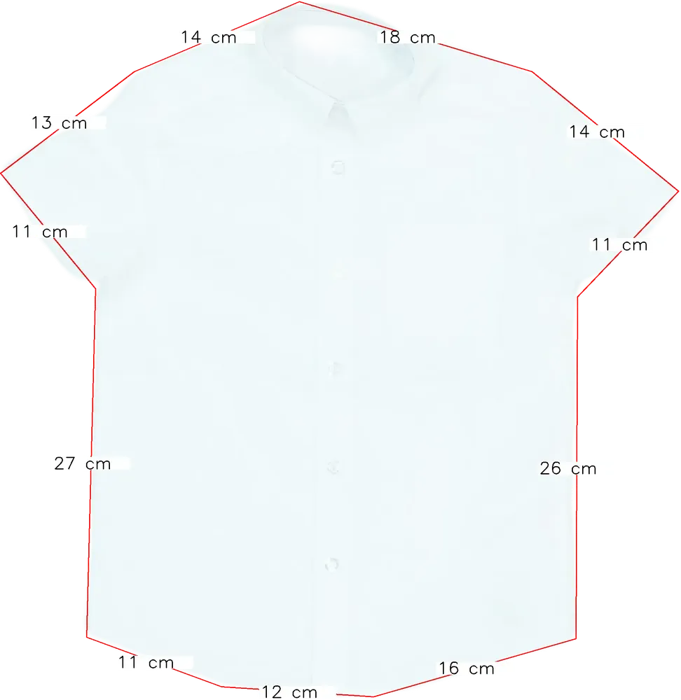 Fehér George Ing EU 110 / UK 5 év / US 5 év/XS