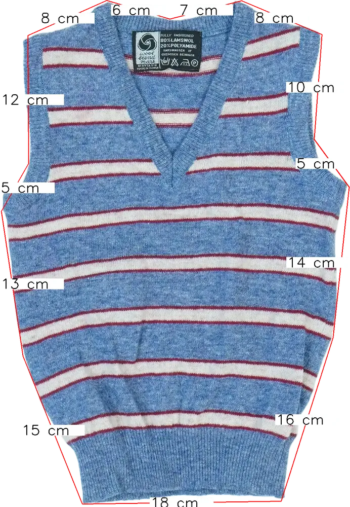Kék Egyéb Mellény EU 116 / UK 6 év / US 6 év/S