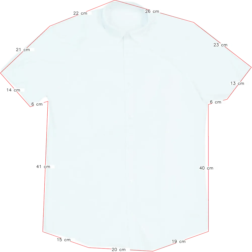 Fehér George Ing EU 176 / UK 16 év / US XL