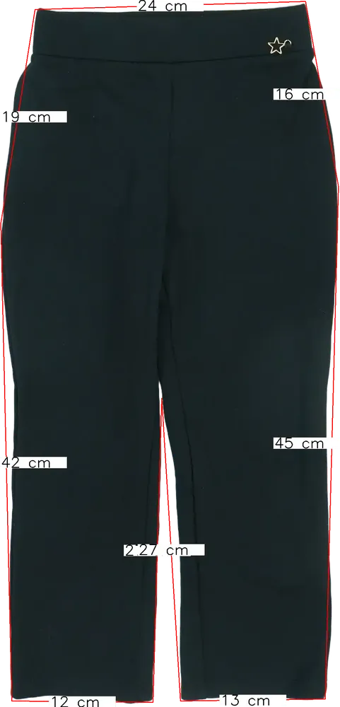 Fekete George Leggings EU 104 / UK 4 év / US 4T/XS