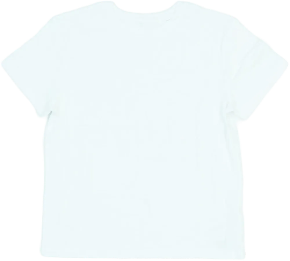 Fehér George Póló EU 146 / UK 11 év / US 12 év/L