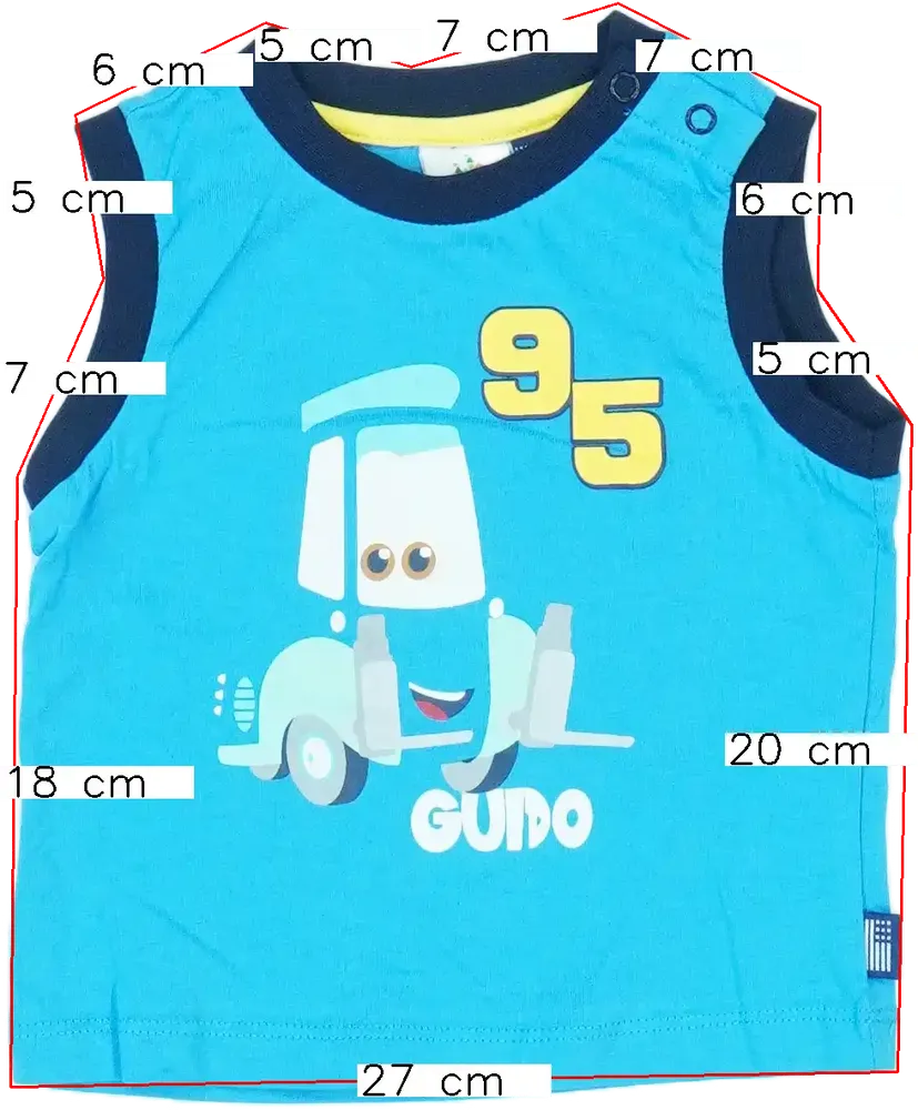 Kék Disney Fiú / Férfi atléta EU 74 / UK 6-9 hónap / US 6-9 hónap