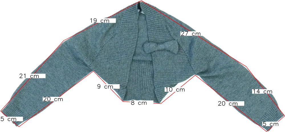 Szürke Overkids Bolero EU 80 / UK 9-12 hónap / US 12 hónap