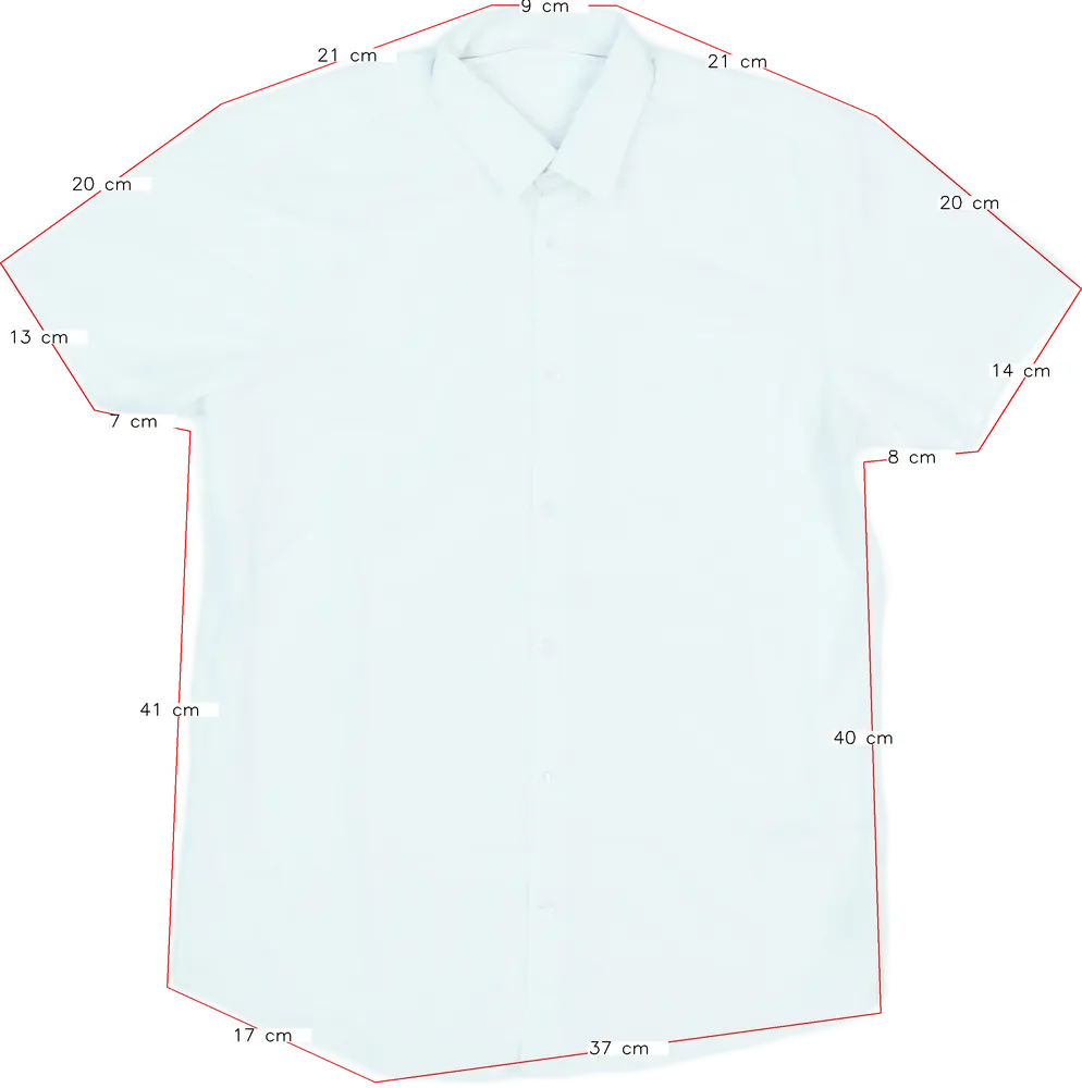 Fehér George Ing EU 176 / UK 16 év / US XL