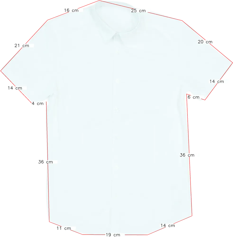 Fehér George Ing EU 164 / UK 14 év / US 14 év/XL