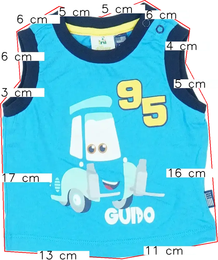 Kék Disney Fiú / Férfi atléta EU 62 / UK 0-3 hónap / US 0-3 hónap