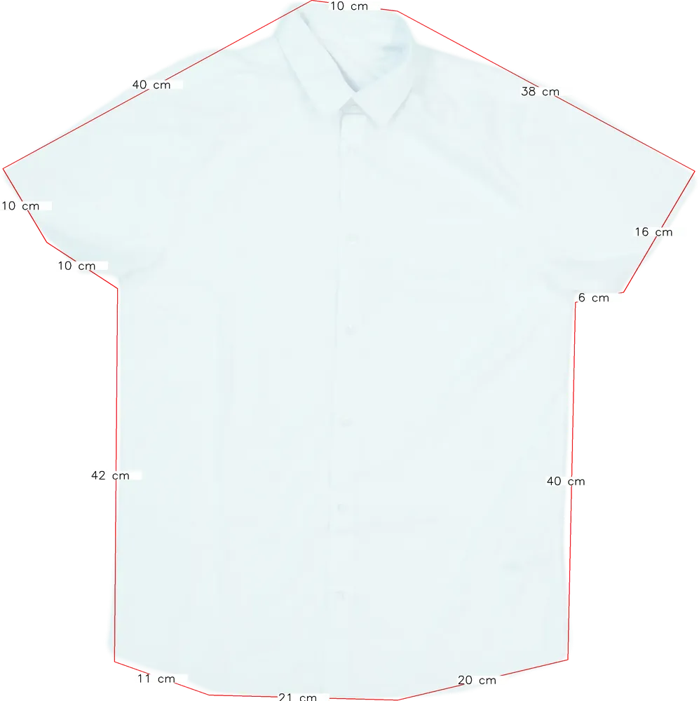 Fehér George Ing EU 176 / UK 16 év / US XL