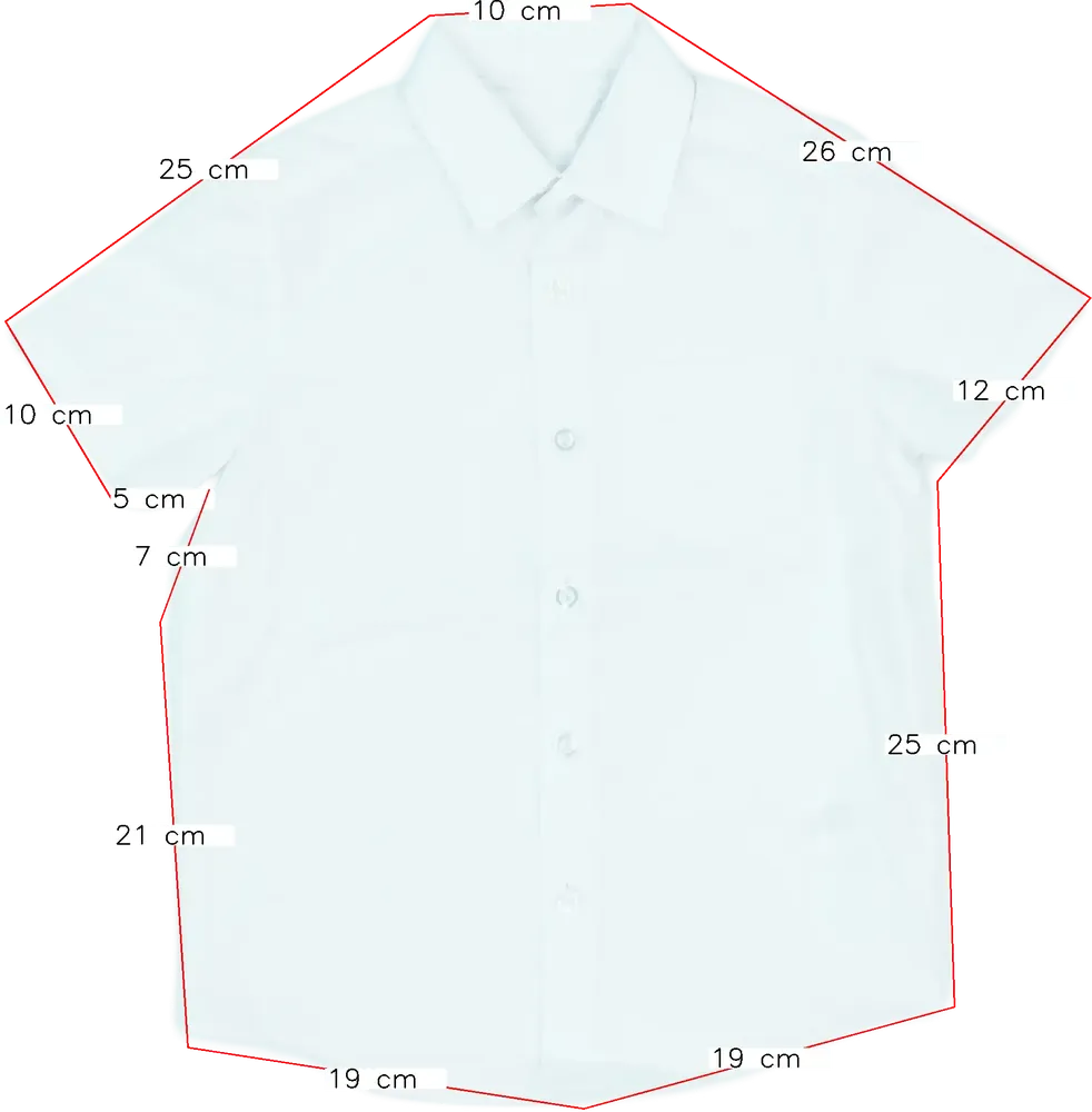 Fehér George Ing EU 110 / UK 5 év / US 5 év/XS