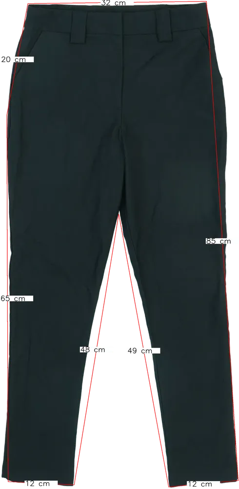 Fekete George Hosszúnadrág EU 146 / UK 11 év / US 12 év/L