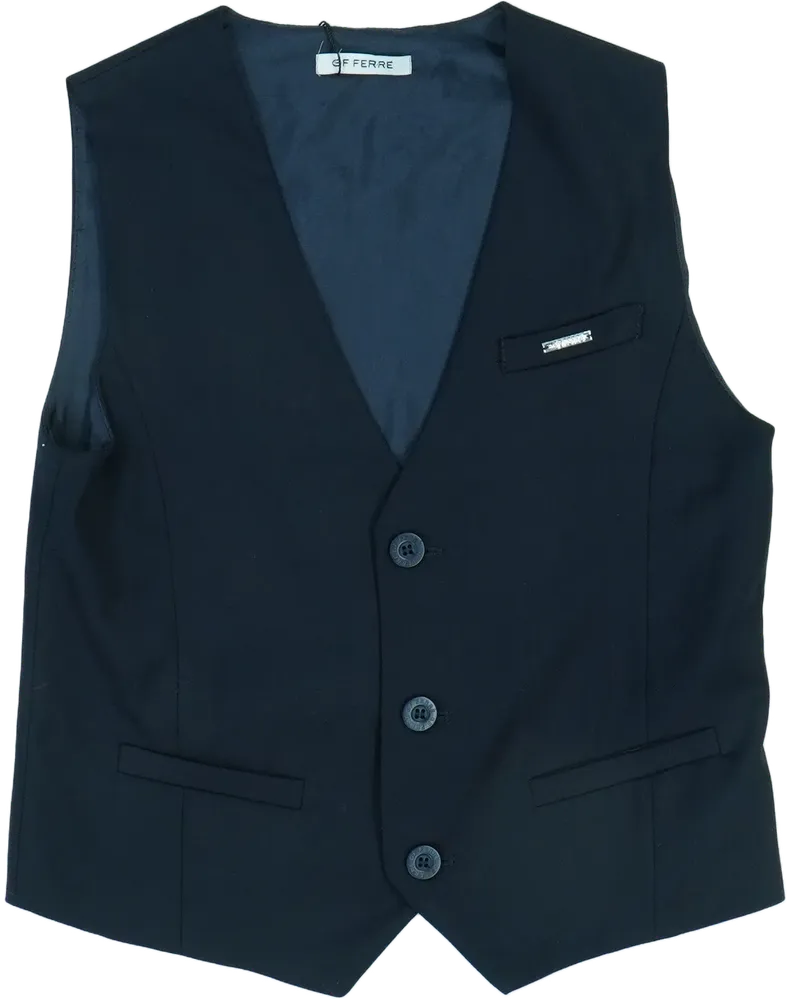 Fekete GF Ferré Mellény EU 140 / UK 10 év / US 10 év/L