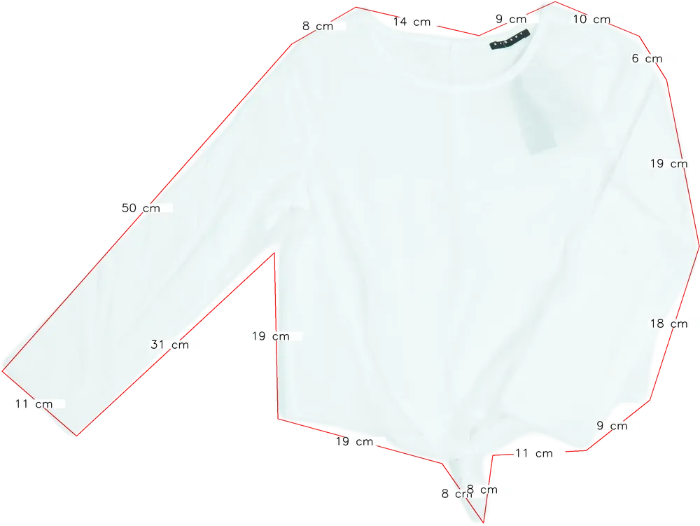 Fehér Sisley Blúz EU 134 / UK 9 év / US 9 év/L