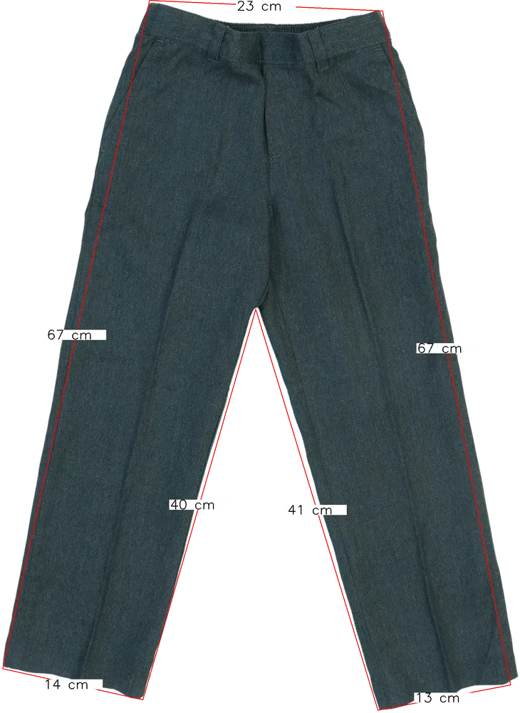 Fekete George Hosszúnadrág EU 116 / UK 6 év / US 6 év/S