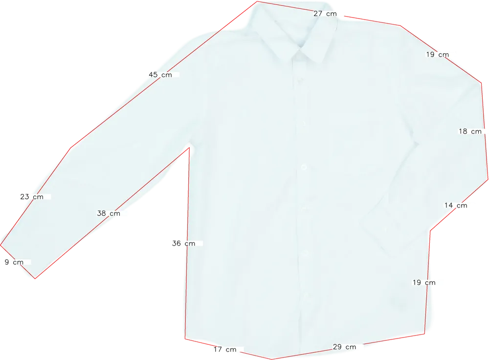 Fehér George Ing EU 152 / UK 12 év / US 12 év/L