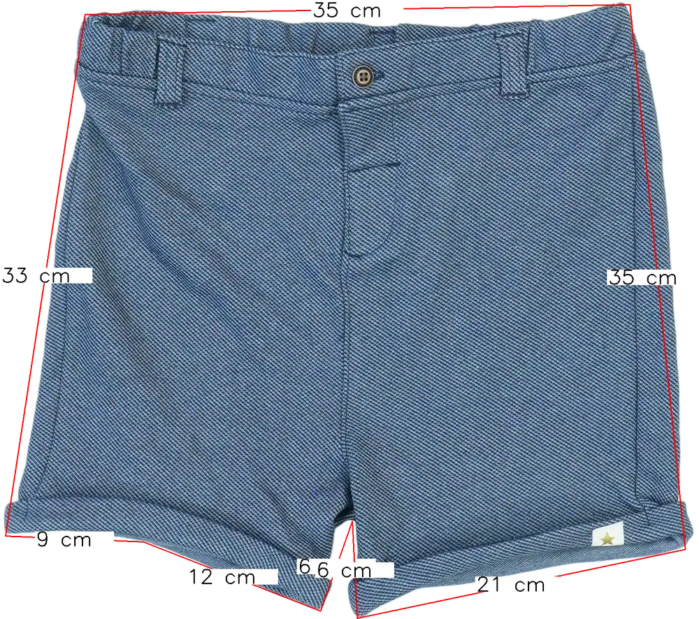 Kék George Rövidnadrág EU 140 / UK 10 év / US 10 év/L