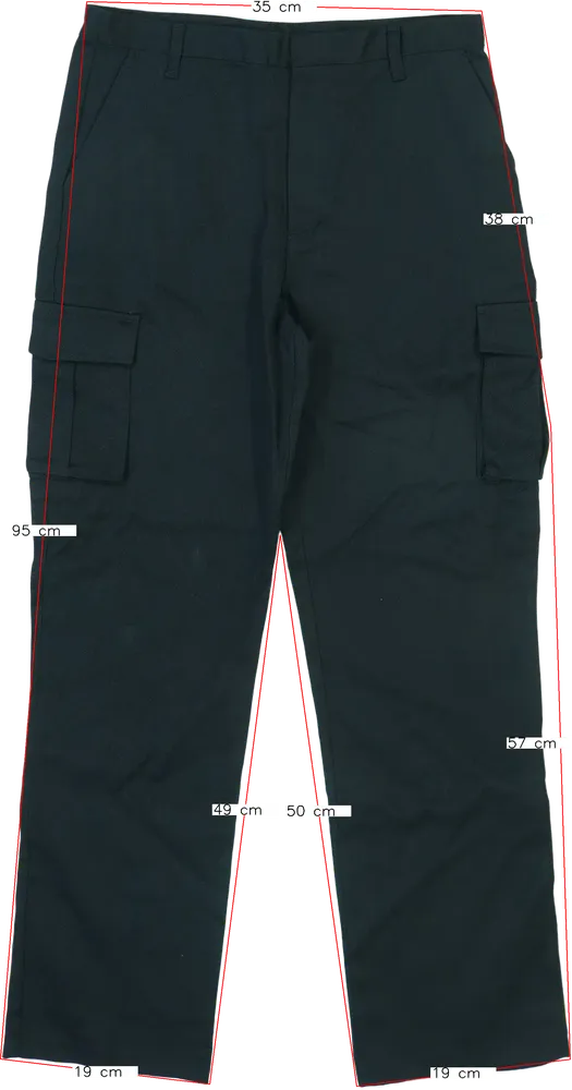 Fekete George Hosszúnadrág EU 158 / UK 13 év / US 14 év/XL