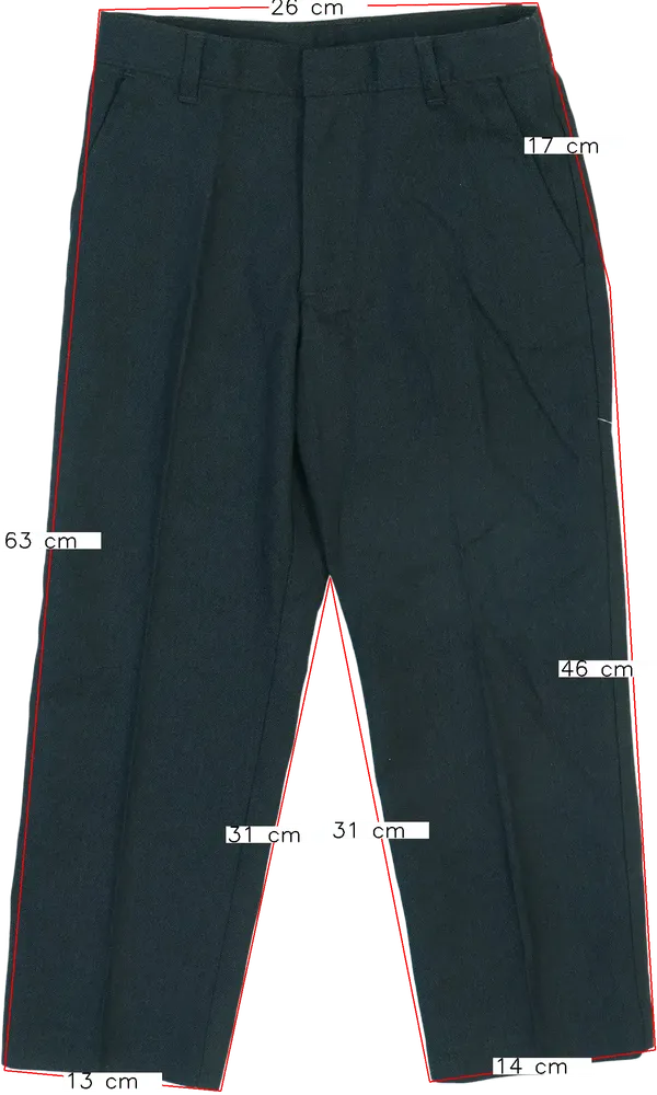 Fekete George Hosszúnadrág EU 110 / UK 5 év / US 5 év/XS