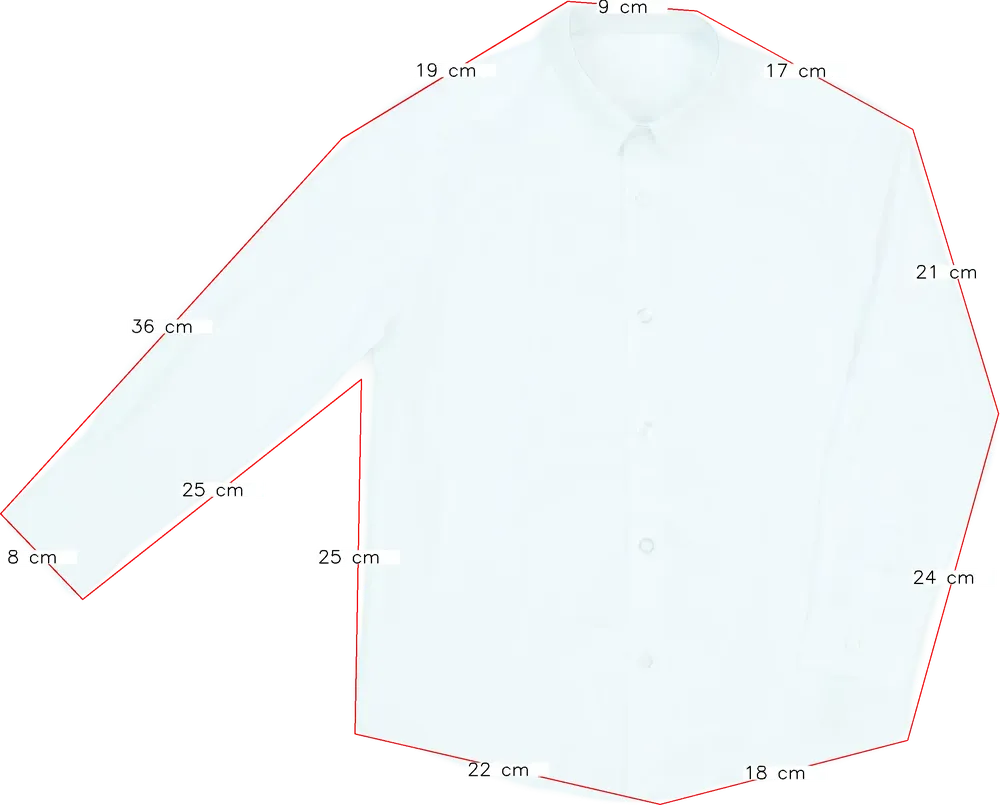 Fehér George Ing EU 122 / UK 7 év / US 7 év/M