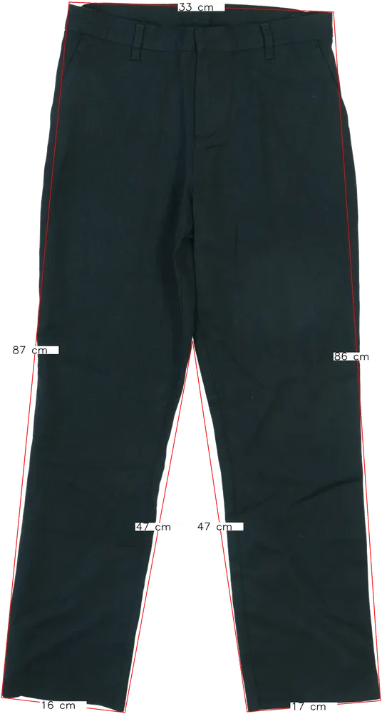 Fekete George Hosszúnadrág EU 146 / UK 11 év / US 12 év/L