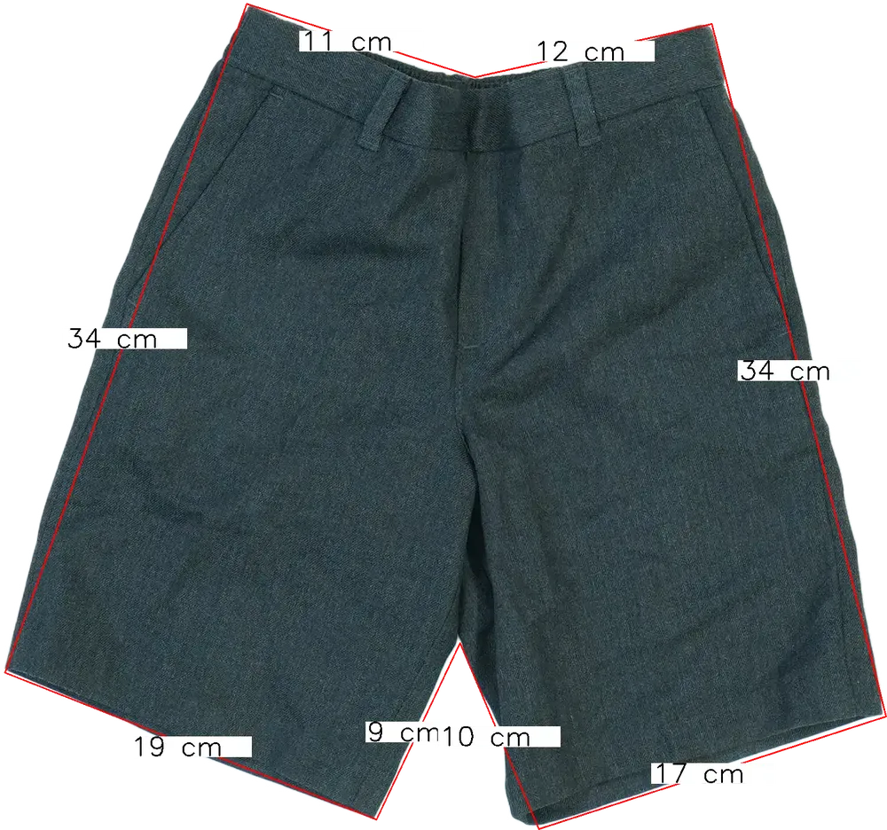 Szürke George Rövidnadrág EU 116 / UK 6 év / US 6 év/S