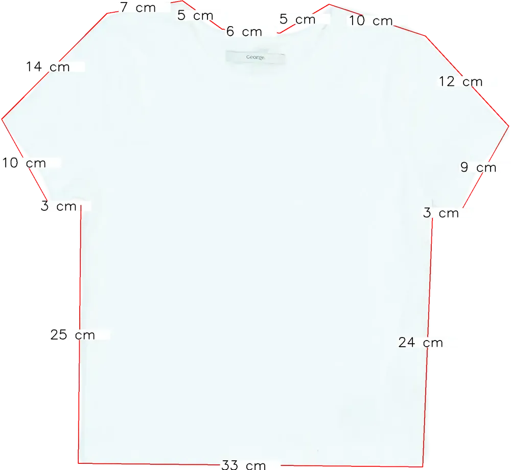 Fehér George Póló EU 140 / UK 10 év / US 10 év/L