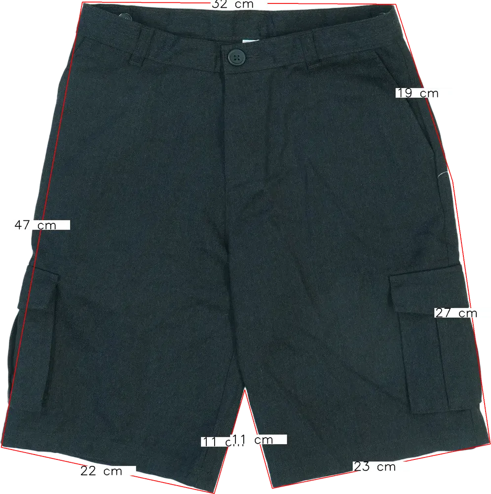 Szürke George Rövidnadrág EU 146 / UK 11 év / US 12 év/L