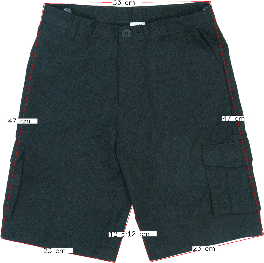 Szürke George Rövidnadrág EU 146 / UK 11 év / US 12 év/L