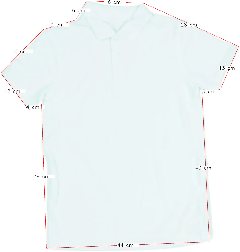 Fehér George Galléros póló EU 164 / UK 14 év / US 14 év/XL