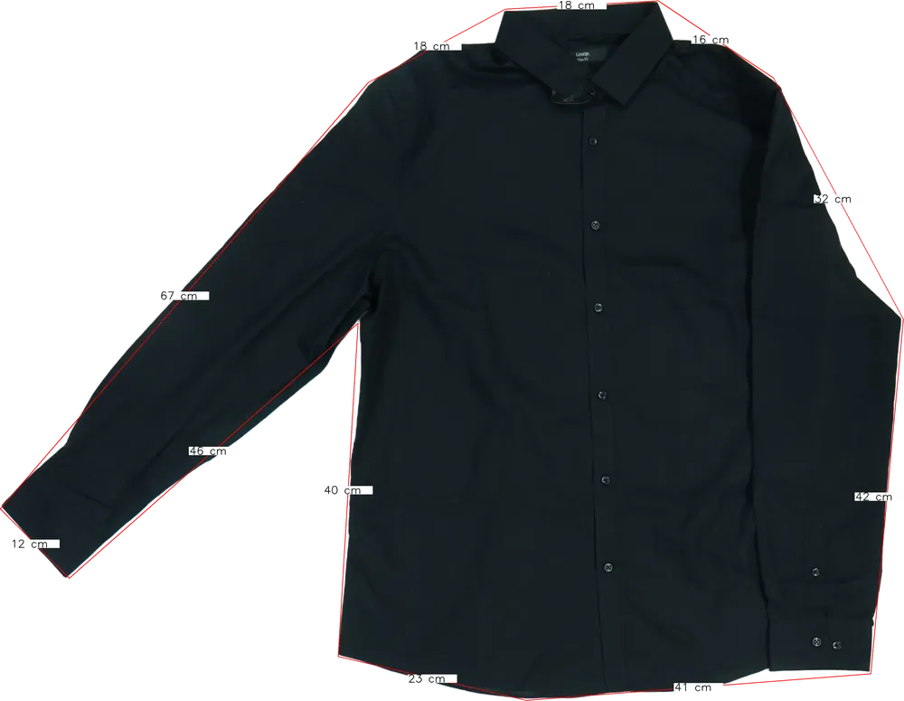 Fekete George Ing EU 180 / UK 17-18 év / US XXL