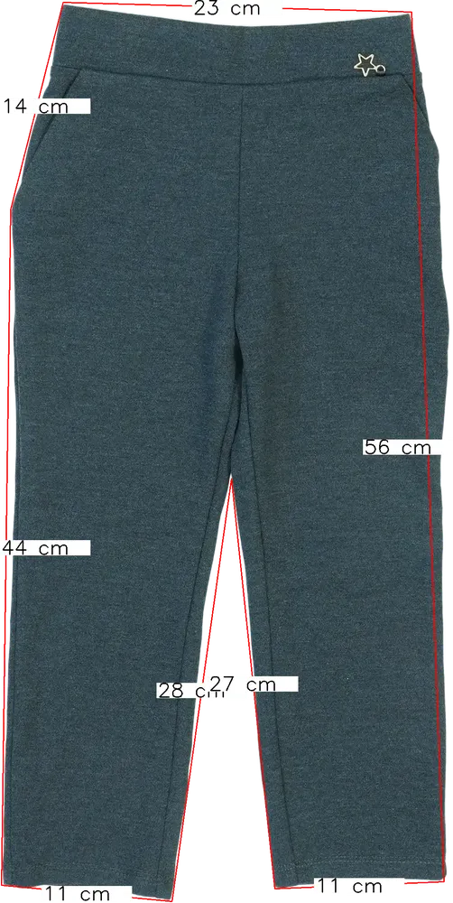 Szürke George Leggings EU 104 / UK 4 év / US 4T/XS