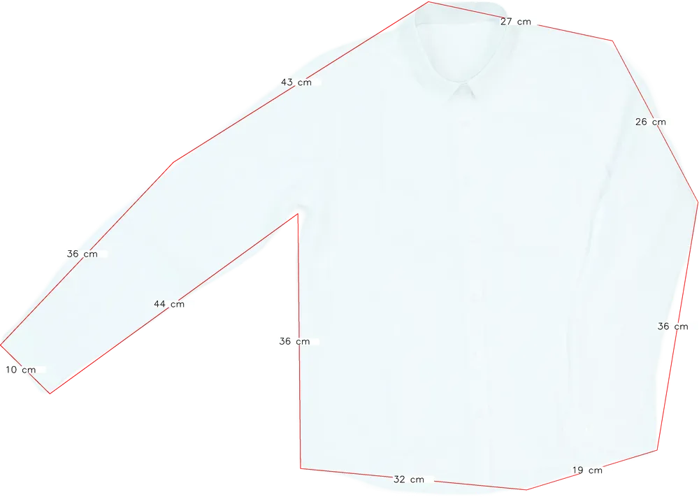 Fehér George Ing EU 176 / UK 16 év / US XL