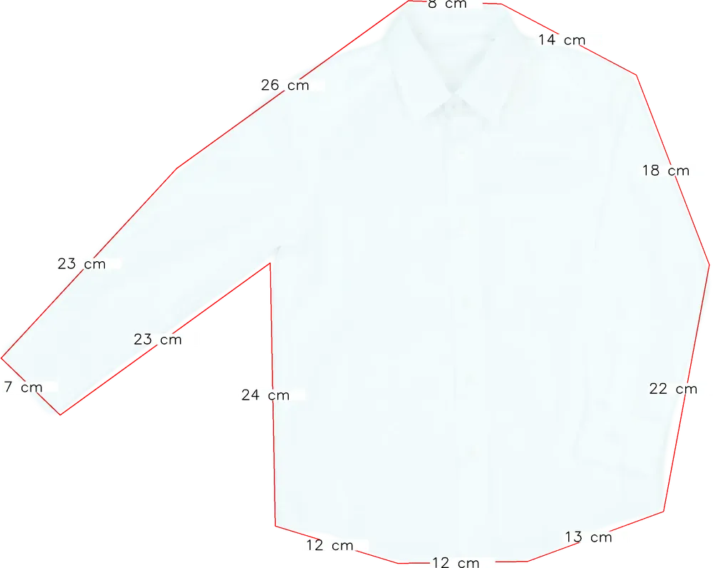 Fehér George Ing EU 104 / UK 4 év / US 4T/XS