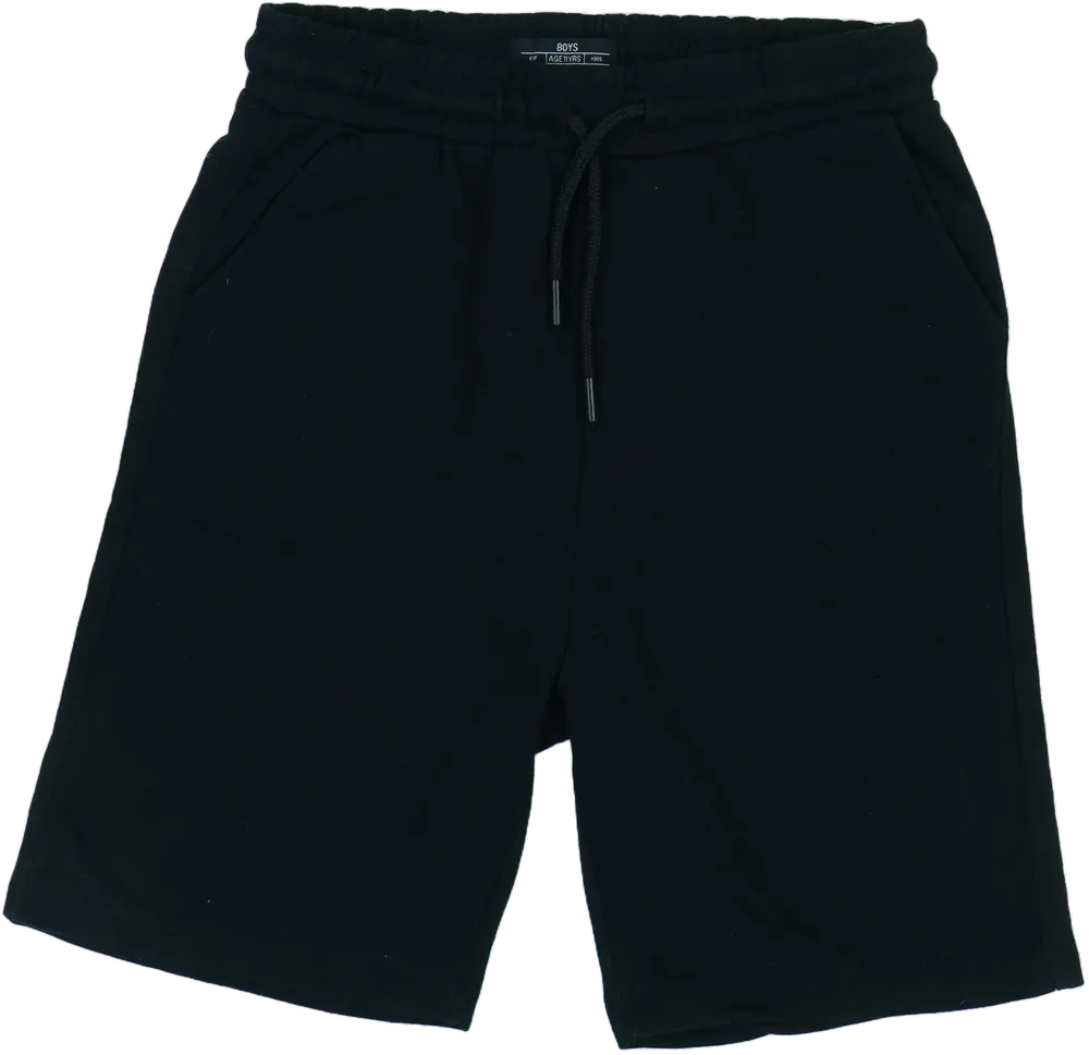 Fekete Next Rövidnadrág EU 146 / UK 11 év / US 12 év/L